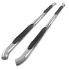 2005-2024 Nissan Frontier Crew Cab 3" Chrome Stainless Steel Side Step Nerf Bars