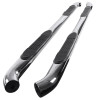 2005-2024 Nissan Frontier Crew Cab 3" Chrome Stainless Steel Side Step Nerf Bars