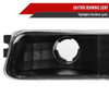 1999-2006 GMC Sierra/2007 Sierra Classic/2000-2006 Yukon/XL Factory Style Bumper Lights (Matte Black Housing/Clear Lens)