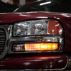 1999-2006 GMC Sierra/2007 Sierra Classic/2000-2006 Yukon/XL Factory Style Bumper Lights (Chrome Housing/Clear Lens)