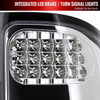 2007-2014 GMC Sierra LED Tail Lights (Chrome Housing/Clear Lens)