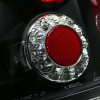 2003-2005 Toyota 4Runner LED Tail Lights (Matte Black Housing/Clear Lens)
