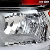 2019-2022 Dodge RAM 2500/3500/4500/5500 LED Bar Factory Style Headlights (Chrome Housing/Clear Lens)