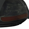1996-1998 Honda Civic Coupe/Sedan LED Bar Factory Style Headlights (Chrome Housing/Smoke Lens)