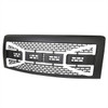 2009-2014 Ford F-150 Black Raptor Style Mesh Grille with LED Light Bar