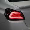 2015-2021 Subaru WRX  Sequential Red Bar LED Tail Lights (Jet Black Housing/Clear Lens)