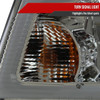 2001-2011 Ford Ranger LED Bar Factory Style Headlights w/Amber Corner Lamp (Chrome Housing/Smoked Lens)