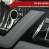 2000-2005 Chevrolet Impala LED Bar Factory Style Headlights  (Matte Black Housing/Smoked Lens)