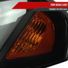 2000-2005 Chevrolet Impala LED Bar Factory Style Headlights  (Matte Black Housing/Smoked Lens)