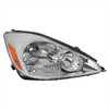 2004-2005 Toyota Sienna Passenger/Right Side Factory Style Headlights w/ Amber Reflector (Chrome Housing/Clear Lens)