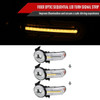 2007-2014 Toyota FJ Cruiser Switchback Sequential Turn Signal Animated LED Bar Projector Headlights (Chrome Housing/Clear Lens)