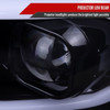 2016-2023 Toyota Tacoma Switchback Sequential LED Bar Projector Headlights (Glossy Black Housing/Smoke Lens)