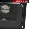1994-1998 Chevrolet Silverado/Tahoe/Suburban/C10 Factory Style Headlights w/LED Strip and Bumper & Corner Lights (Chrome Housing/Smoked Lens)