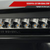 2004-2012 Chevrolet Colorado/GMC Canyon LED Sequential Turn Signal Projector Headlights and Corner Lamp Assembly (Matte Black Housing/Smoked Lens)