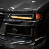 2004-2012 Chevrolet Colorado/GMC Canyon LED Sequential Turn Signal Projector Headlights and Corner Lamp Assembly (Matte Black Housing/Smoked Lens)