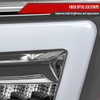 2004-2012 Chevrolet Colorado GMC Canyon/2006-2008 ISUZU I-Series Sequential Turn Signal Factory Style Headlights with LED Bar (Chrome Housing/Clear Lens)