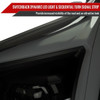 2010-2016 Cadillac SRX LED Projector Headlights w/ Switchback Sequential Turn Signal Bar (Matte Black Housing/Smoked Lens)