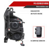 2010-2016 Cadillac SRX LED Projector Headlights w/ Switchback Sequential Turn Signal Bar (Matte Black Housing/Smoked Lens)