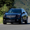 2010-2016 Cadillac SRX LED Projector Headlights w/ Switchback Sequential Turn Signal Bar (Matte Black Housing/Smoked Lens)