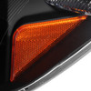 2003-2005 Toyota 4Runner Factory Style Headlights (Matte Black Housing/Clear Lens)
