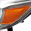 2008-2010 Toyota Highlander Factory Halogen Replacement Headlights (Chrome Housing/Clear Lens)