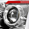 2010-2016 Cadillac SRX Projector Headlights w/ Switchback Sequential Turn Signal LED Bar (Chrome Housing/Clear Lens)