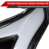 2010-2016 Cadillac SRX Full Switchback Sequential LED DRL Projector Headlights (Matte Black Housing/Clear Lens)