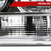 2005-2010 Chrysler 300 Factory Style Headlights (Chrome Housing/Clear Lens)