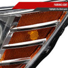 2009-2020 Dodge Journey Factory Style Headlights (Chrome Housing/Clear Lens)