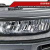 2019-2021 Chevrolet Silverado 1500 Full LED Projector Headlights with Sequential LED Turn Signal (Matte Black Housing/Clear Lens)
