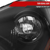 2003-2005 Honda Pilot Factory Style Headlight (Matte Black Housing/Clear Lens)