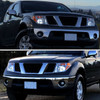 2005-2008 Nissan Frontier/2005-2006 Pathfinder Factory Style Headlights (Chrome Housing/Clear Lens)