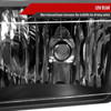 2004-2012 Chevy Colorado GMC Canyon LED Bar Factory Style Headlights w/ Amber Corber Lamp (Matte Black Housing/Clear Lens)