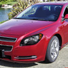 2008-2012 Chevrolet Malibu LS/LT/LTZ/Hybrid Crystal Headlights w/ Amber Reflectors (Matte Black Housing/Clear Lens)