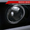 2014-2021 Toyota Tundra LED C-Bar Projector Headlights w/ Sequential Turn Signal Lights (Glossy Black Housing/Smoked Lens)