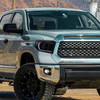 2014-2021 Toyota Tundra LED C-Bar Projector Headlights w/ Sequential Turn Signal Lights (Glossy Black Housing/Smoked Lens)