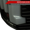 2007-2013 Toyota Tundra Sequential White LED Bar Tail Lights (Matte Black Housing/Smoke Lens)