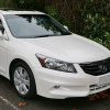 2008-2012 Honda Accord Sedan Factory Style Crystal Headlights w/ Amber Reflector (Matte Black Housing/Clear Lens)