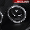2000-2005 Mitsubishi Eclipse Dual Halo Projector Headlights (Matte Black Housing/Clear Lens)