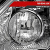 2007-2011 Honda CR-V Factory Style Headlights (Chrome Housing/Clear Lens)