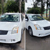 2007-2009 Nissan Sentra Factory Style Headlights with Amber Reflector (Chrome Housing/Clear Lens)