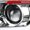 2015-2020 GMC Yukon/Yukon XL LED U-Bar Projector Headlights (Chrome Housing/Clear Lens)