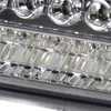 1999-2002 Chevrolet Silverado/ 2000-2006 Chevrolet Tahoe/Suburban Dual Halo Projector Headlights with LED Sequential Turn Signal Bumper Lights (Chrome Housing/Clear Lens)