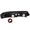 1999-2002 Chevrolet Silverado/ 2000-2006 Chevrolet Tahoe/Suburban Dual Halo Projector Headlights with LED Sequential Turn Signal Bumper Lights (Chrome Housing/Clear Lens)