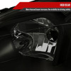 2006-2013 Chevrolet Impala/2014-2016 Impala Limited/2006-2007 Monte Carlo Switchback Sequential Signal LED Bar Factory Style Headlights (Matte Black Housing/Smoked Lens)