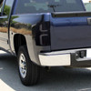 2007-2013 Chevrolet Silverado 1500/ 2007-2014 Silverado 2500HD/3500HD LED Tail Lights with White LED Bar (Glossy Black Housing/Dark Smoked Lens)
