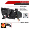 2016-2021 Honda Civic Projector Headlights w/ LED Switchback Sequential Turn Signal (Chrome Housing/Clear Lens)