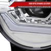 2007-2014 Toyota FJ Cruiser Switchback Sequential Turn Signal Animated LED Bar Projector Headlights (Chrome Housing/Clear Lens)