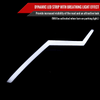 2003-2005 Nissan 350Z Switchback Sequential Turn Signal Animated LED Bar Projector Headlights (Chrome Housing/Clear Lens)