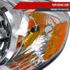 2003-2008 Toyota Corolla Factory Style Headlights (Chrome Housing/Clear Lens)